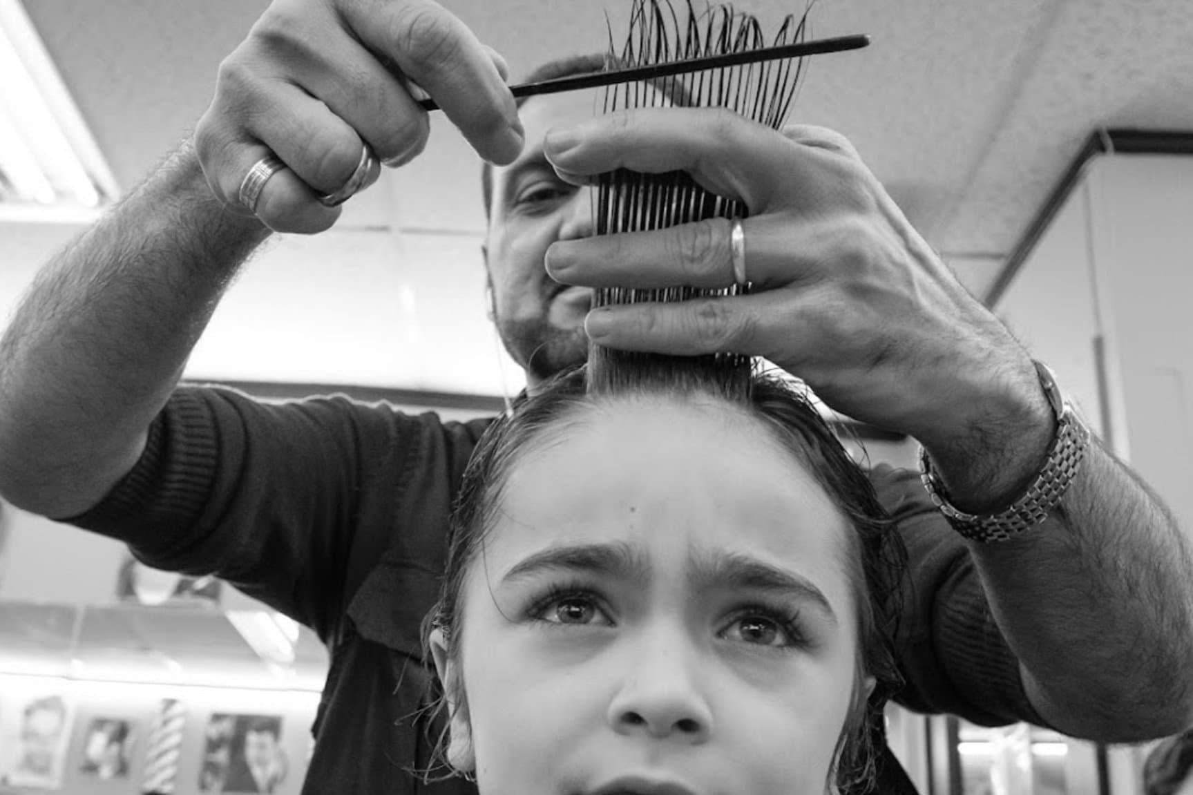 Orhan, owner of Majidian Barbers in Kitsilano, Vancouver